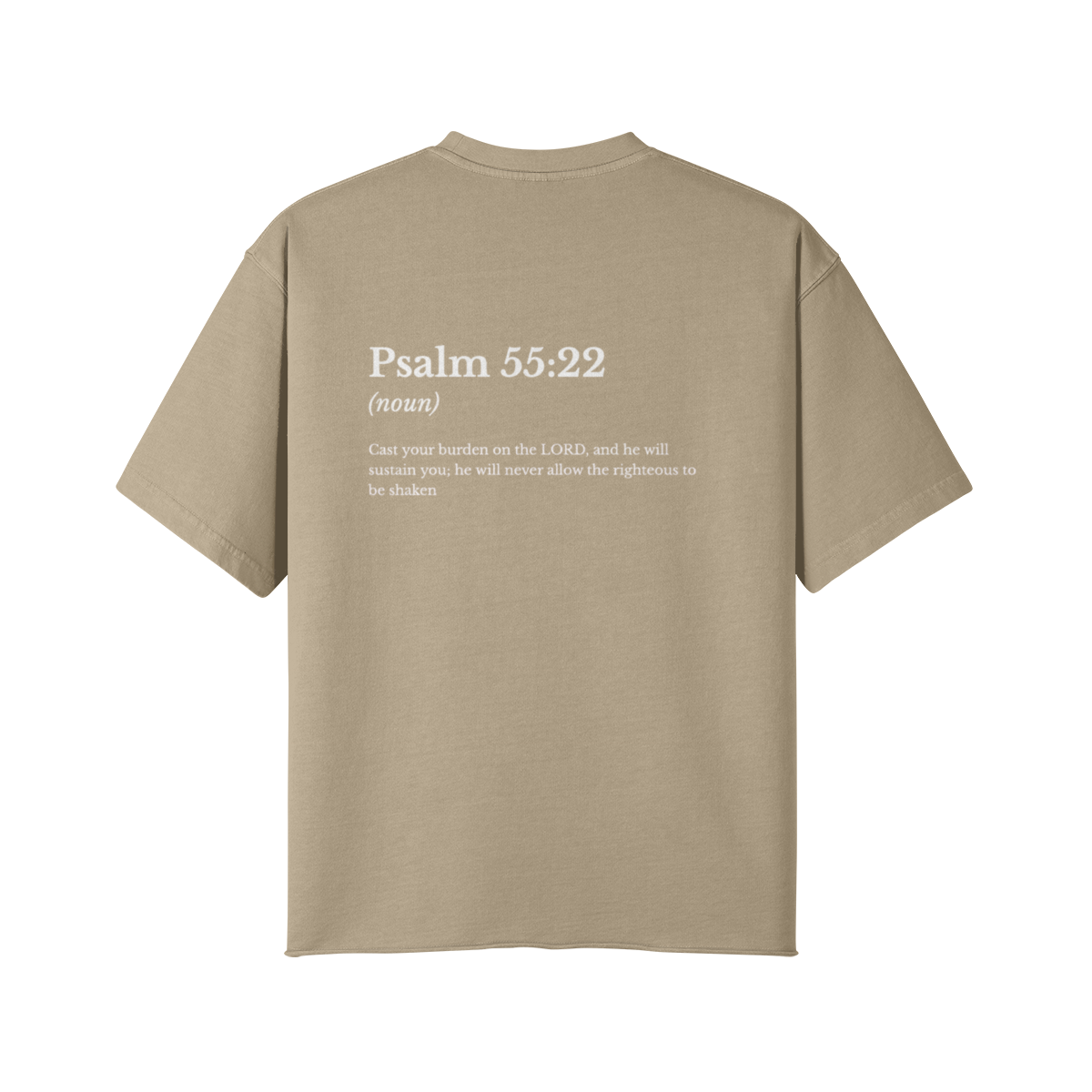 Verse Definition Oversized Tee