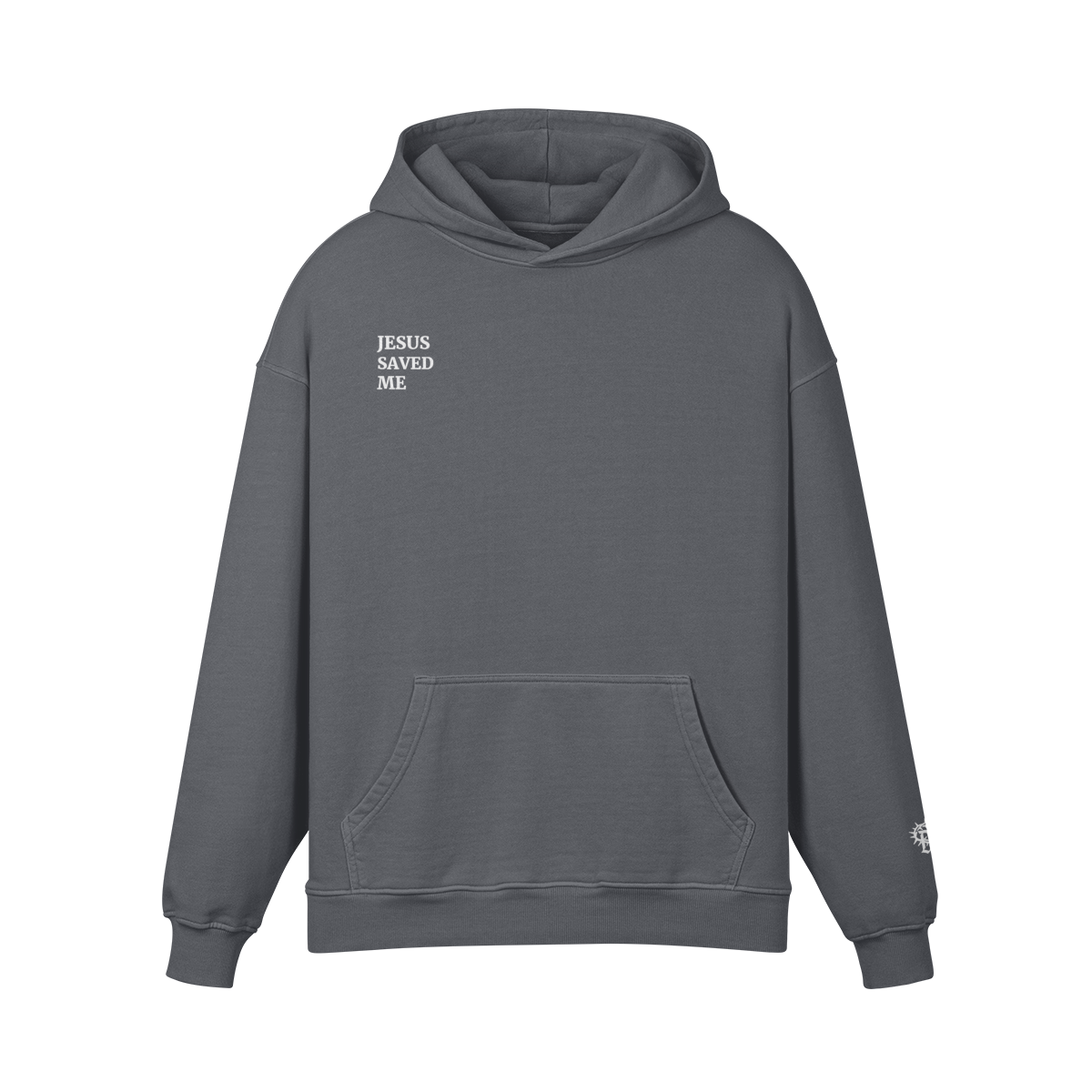 "Jesus Saved Me" Oversized Hoodie