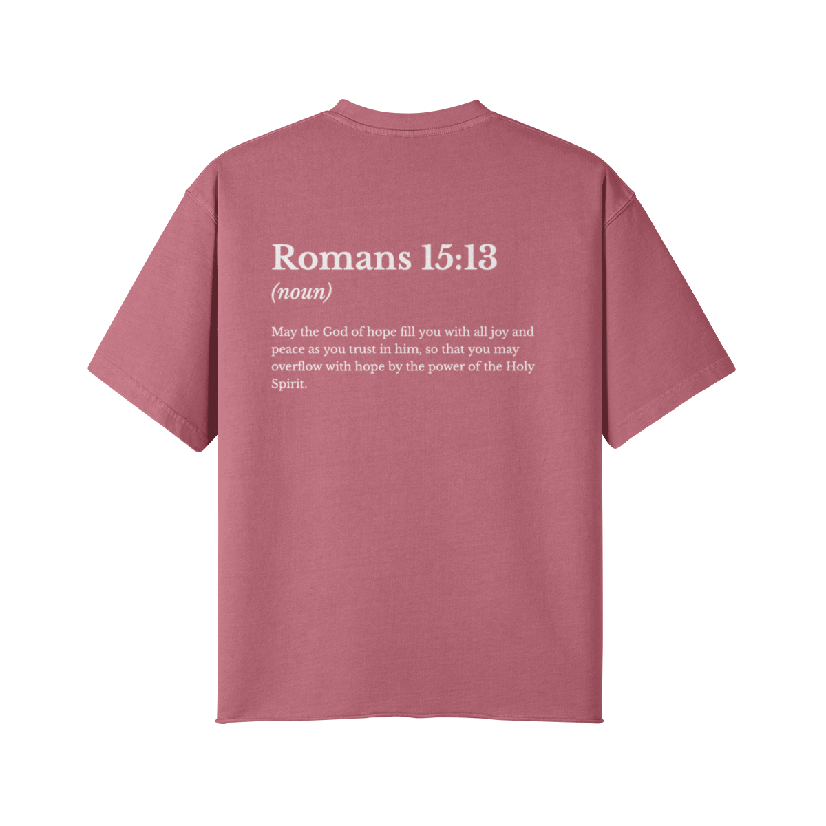 Verse Definition Oversized Tee