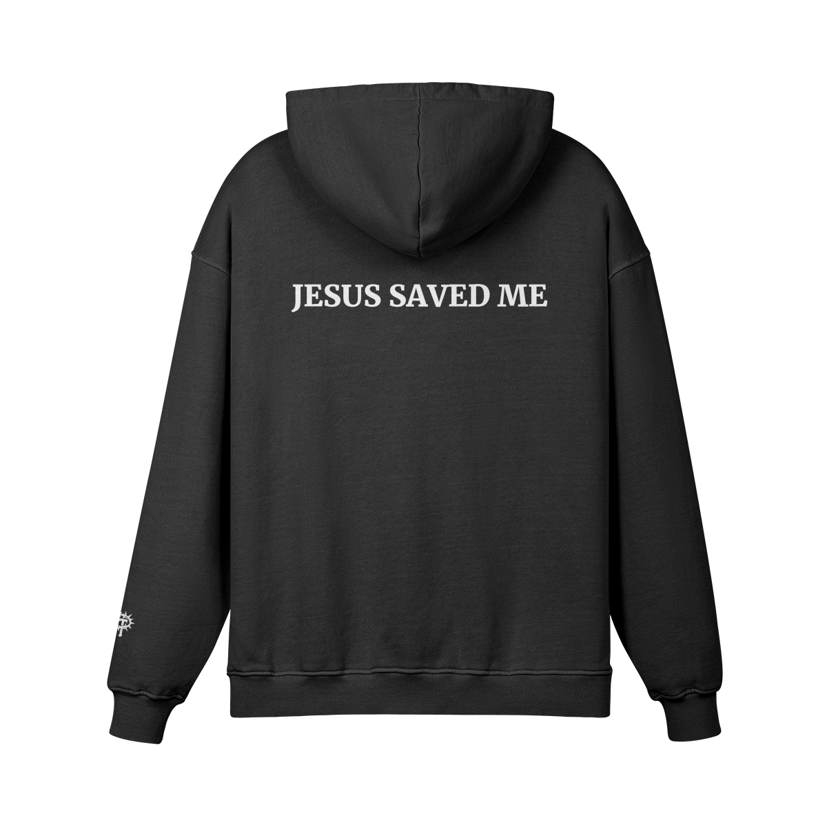 "Jesus Saved Me" Oversized Hoodie