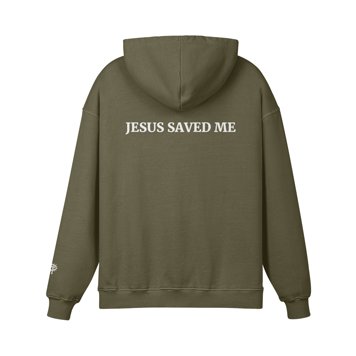 "Jesus Saved Me" Oversized Hoodie