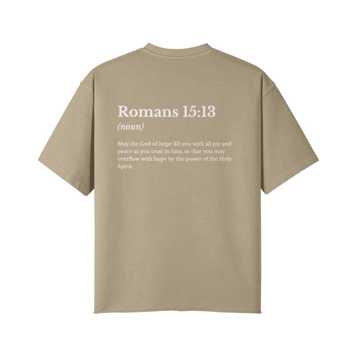 Verse Definition Oversized Tee