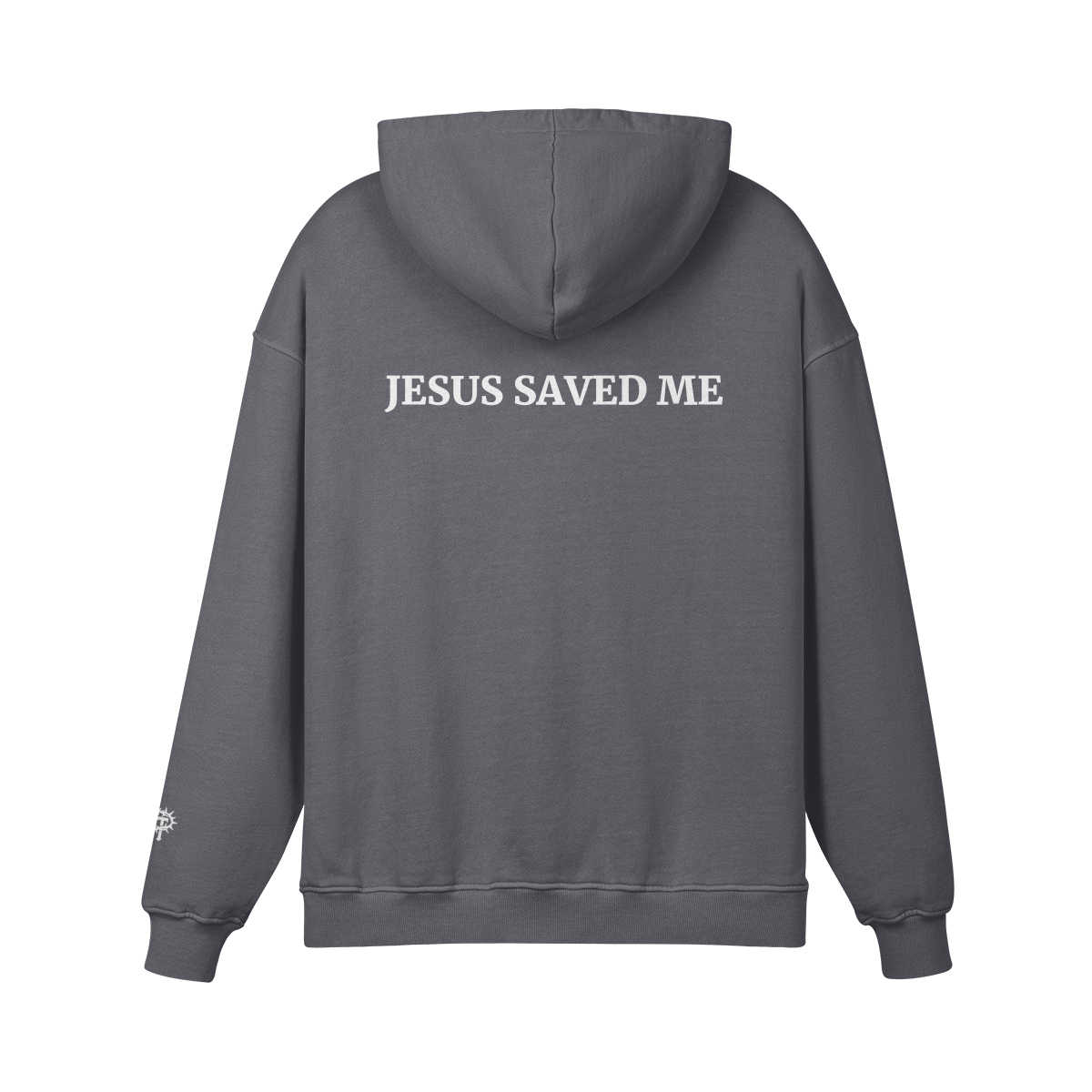 "Jesus Saved Me" Oversized Hoodie
