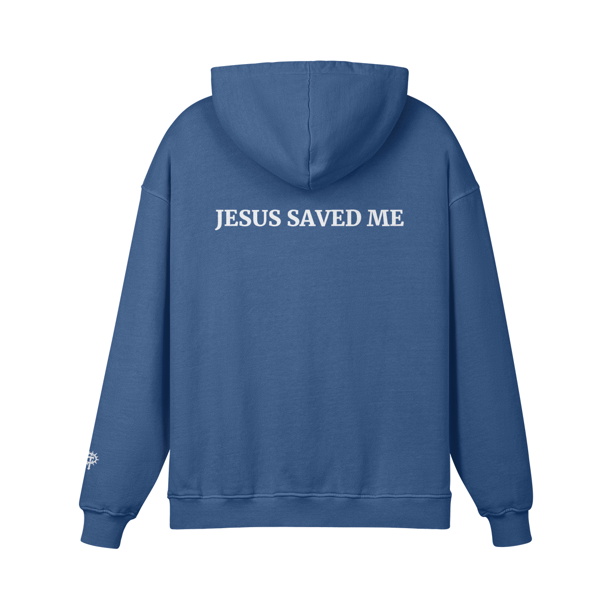 "Jesus Saved Me" Oversized Hoodie