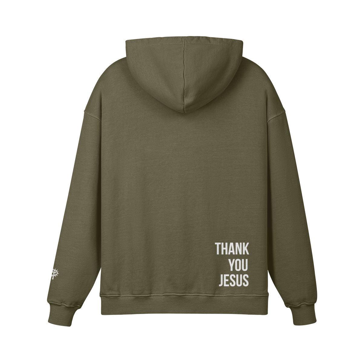 "Thank You Jesus" Oversized Hoodie