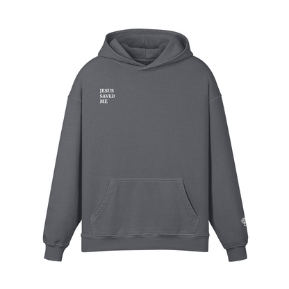 "Jesus Saved Me" Oversized Hoodie