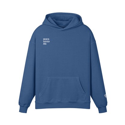 "Jesus Saved Me" Oversized Hoodie