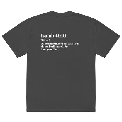 "Isaiah 41:10" Oversized Shirt